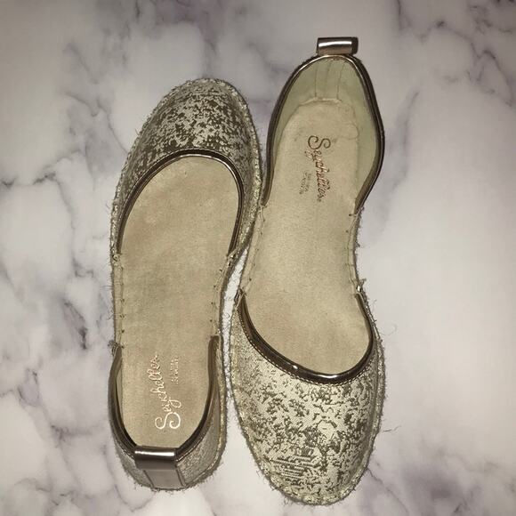 Seychelles Los Angeles gold metallic size 7 - Picture 3 of 15